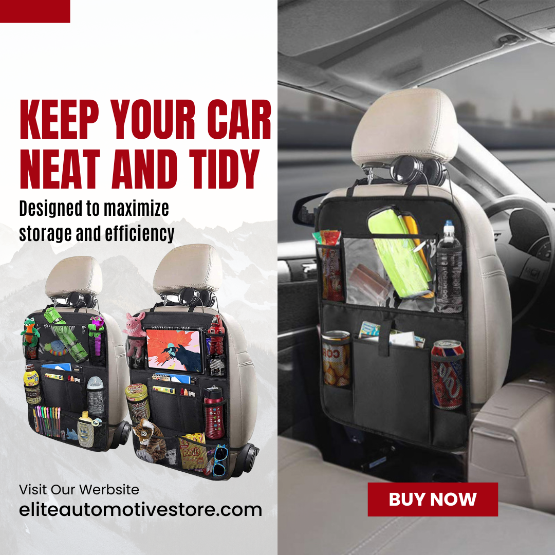Car Back Seat Organizer