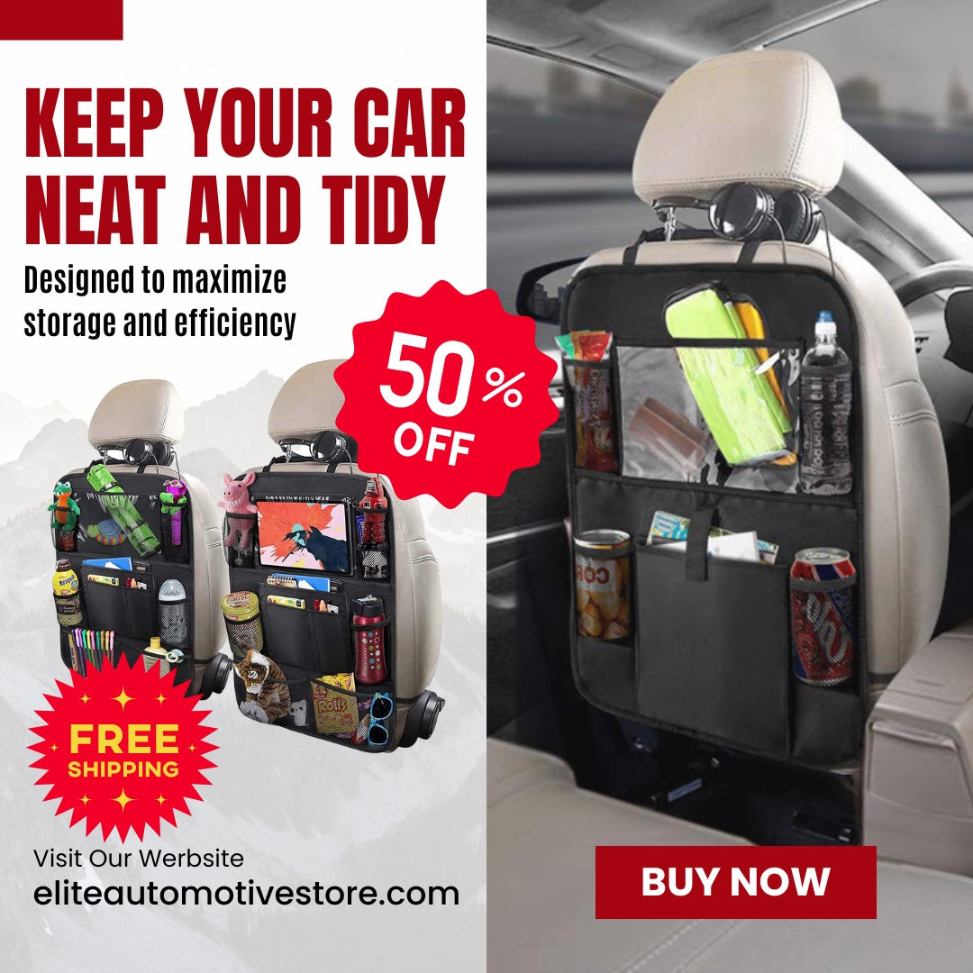 Car Back Seat Organizer